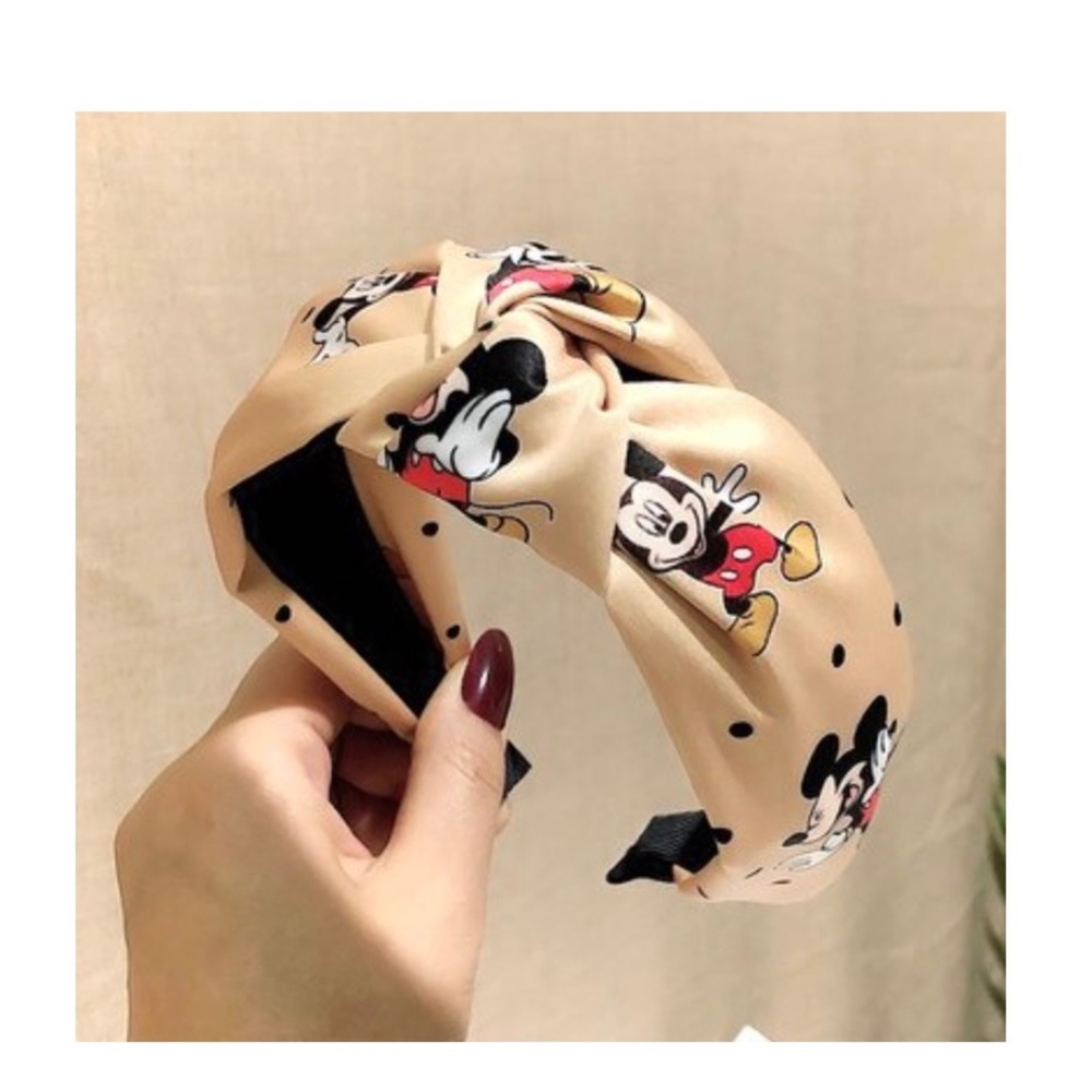 Mickey Mouse Silk Headbands - Picture 2 of 7